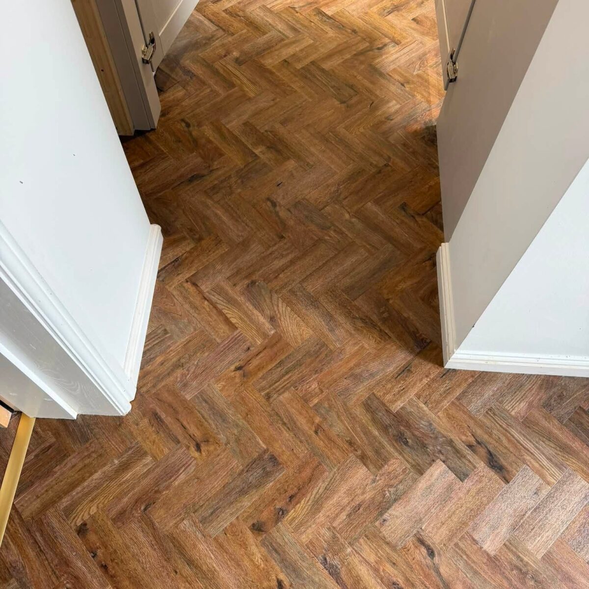 Luxury vinyl tile flooring by Top 2 Bottom, Hampshire