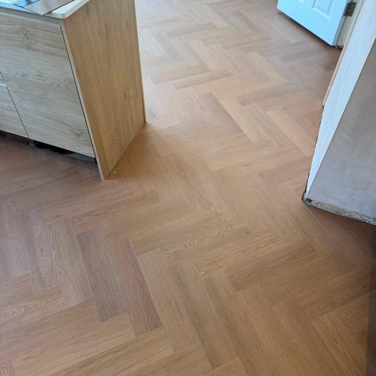 Luxury vinyl tile flooring by Top 2 Bottom, Hampshire